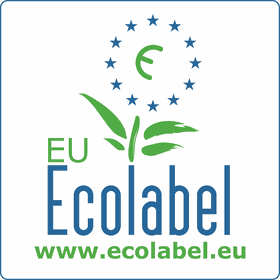 L'Écolabel européen, reconnaissable à sa fleur étoilée